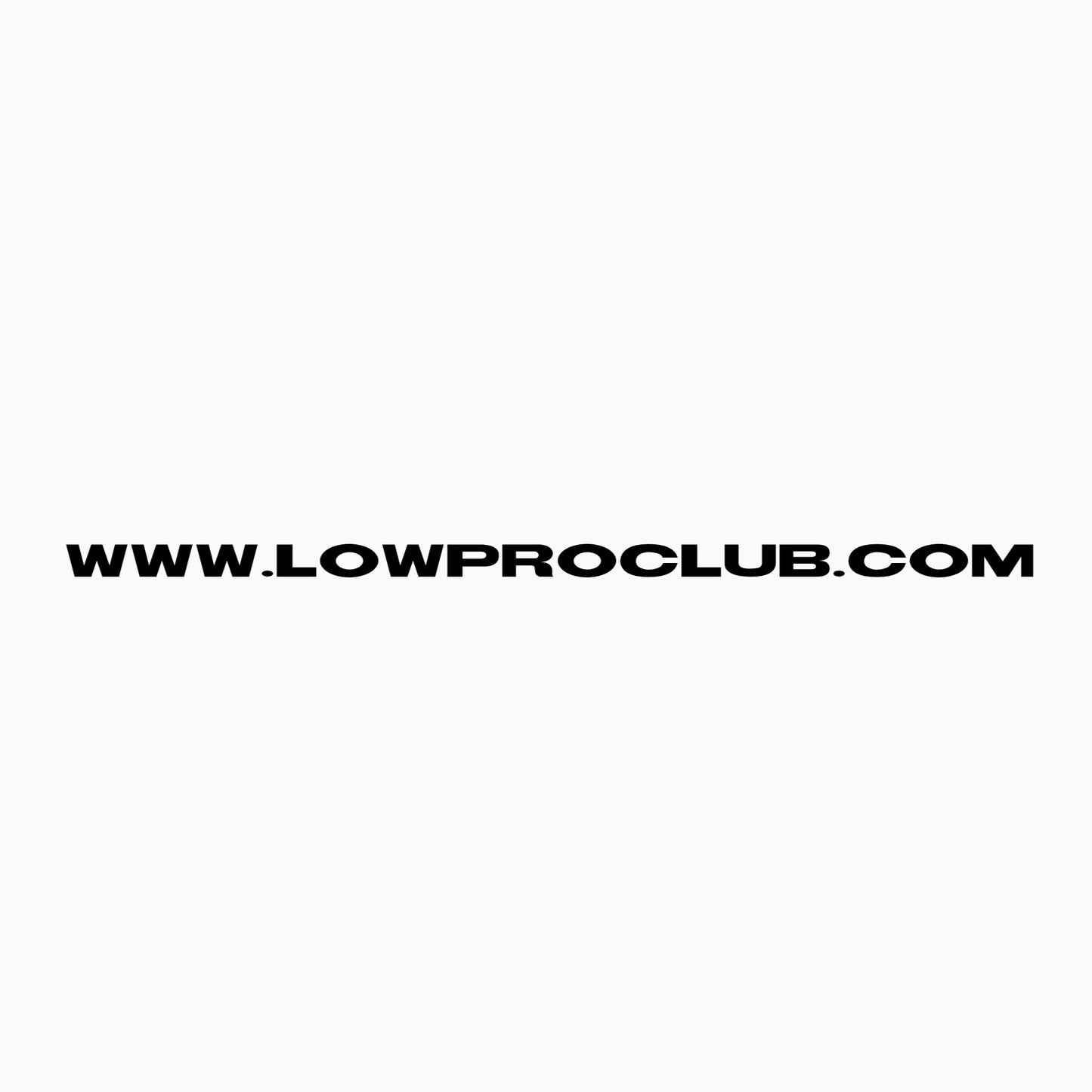 LOWPROCLUB.COM BANNER